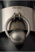 Black - Brushed Leather Loafers With Metal Details - GLAM MODA